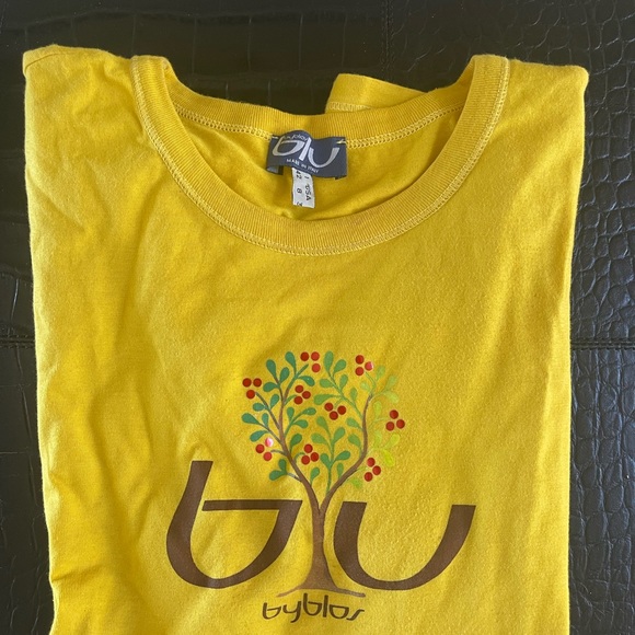 VINTAGE BYBLOS BLU TOP - Picture 3 of 14